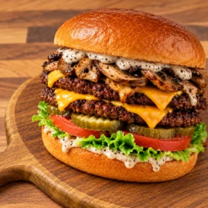 Truffle Mushroom Smash